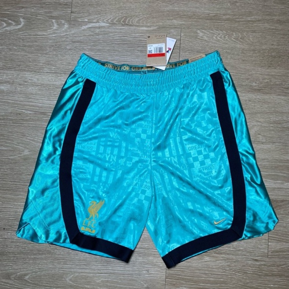 Men LARGE Nike LeBron x Liverpool FC Dri-FIT DNA 8" Basketball Shorts FN3013-392